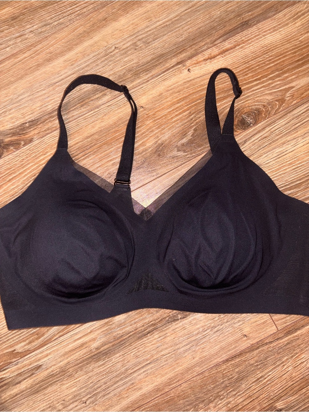 Honey Love black Seamless Wireless Bra - Comfortable Support